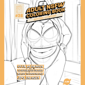 NSFW Adult Coloring Book #28 - Sexy and Nude Images